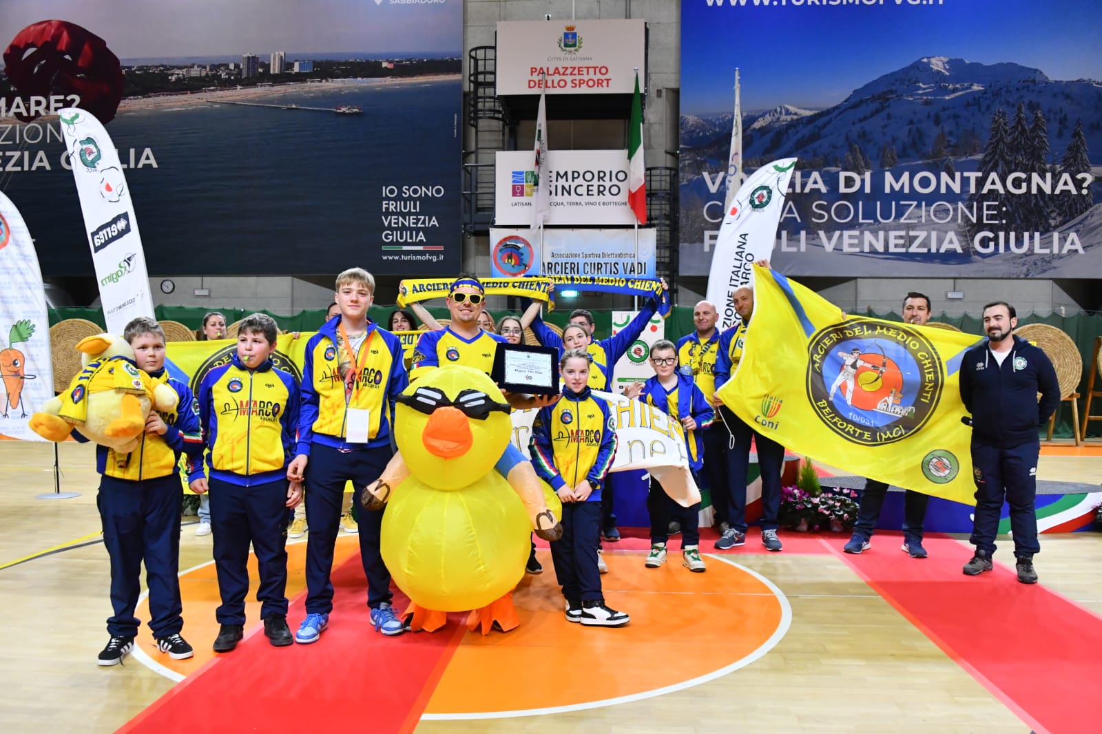 Arcieri del Medio Chienti miglior tifoseria 2025