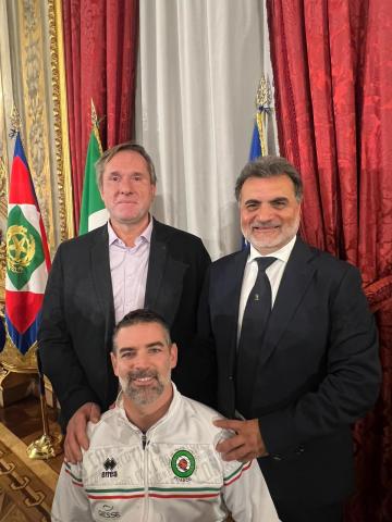 Botto Polidori e Travisani al Quirinale