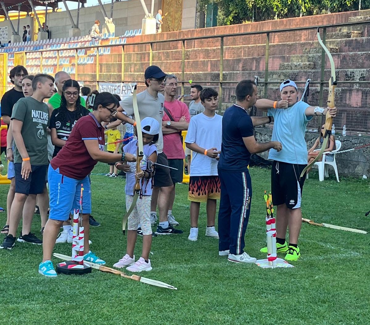 Campioni e tiro con l'arco allo Sturno Sport Festival