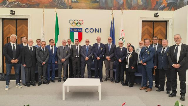 La Consulta dei Presidenti dei Comitati Regionali al Salone dOnore CONI
