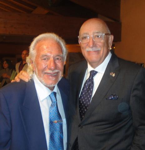 Nino Oddo a destra insieme al suo Magico Coach Mario Codispoti