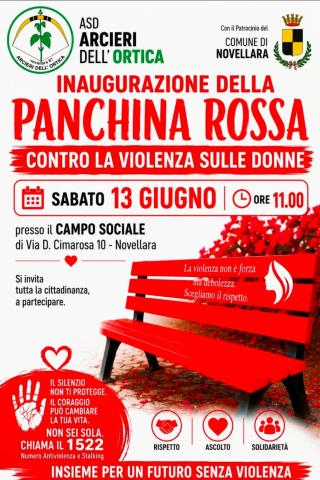 PANCHINA ROSSA OK