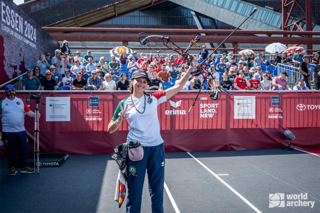 elisa Roner vicecampionessa europa compound