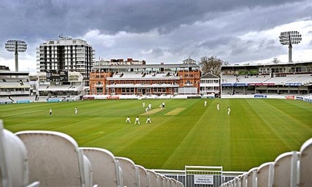 Il Lord's Cricket Ground visto dalle tribune