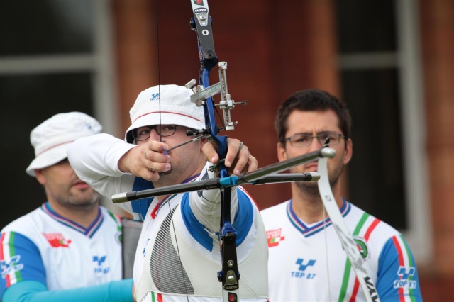 On line le fotogallery degli azzurri a Londra.