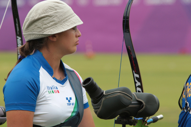 Pia Lionetti, la migliore delle azzurre nelle qualifiche