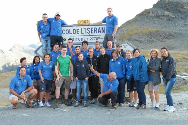 Gli Azzurri in vetta... alla Val d'Isere