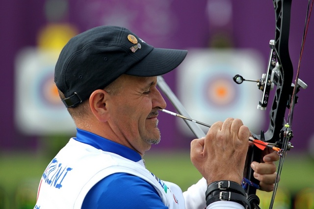 Fabio Azzolini nelle eliminatorie