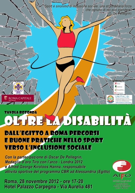 A Roma una tavola rotonda sulla disabilità con Oscar De Pellegrin