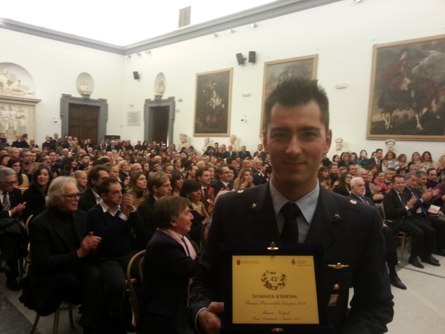Mauro Nespoli ha ricevuto il Premio Personalità Europea 2012