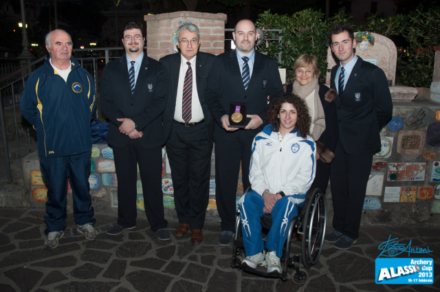 Il Muretto di Alassio accoglie gli olimpici dell’arco