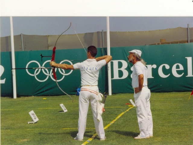 Sebastiano Marrone, tecnico della Nazionale ai Giochi Olimpici di Barcellona 1992