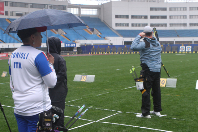 World Cup: azzurri fuori ai quarti, mixed team compound per il bronzo