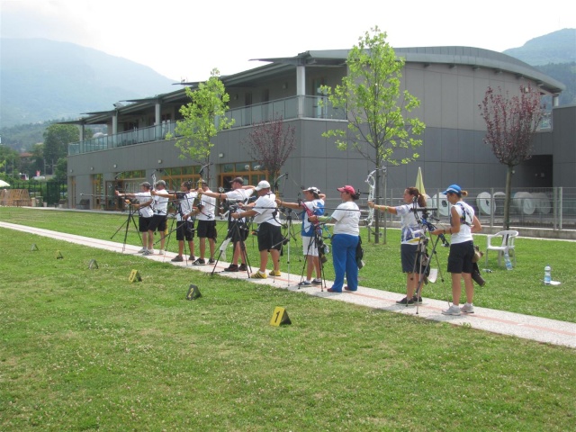 Weekend di lavoro a Rovereto per gli azzurri compound