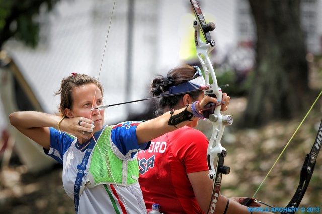 Eleonora Strobbe in azione (Foto Dean Alberga)