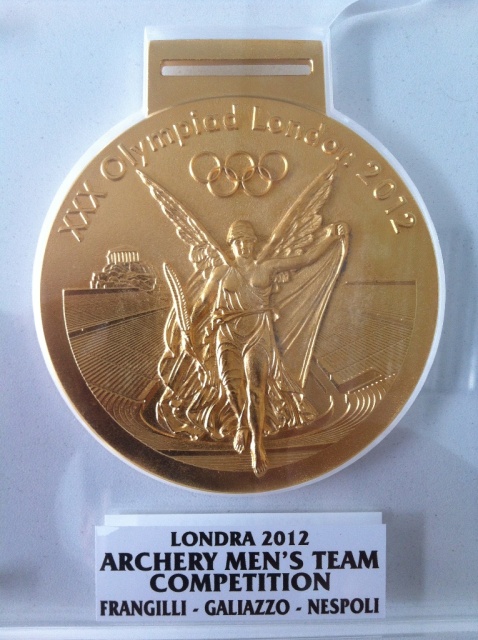 WMG: il Presidente Scarzella consegna l'oro di Londra 2012 al Museo dello Sport