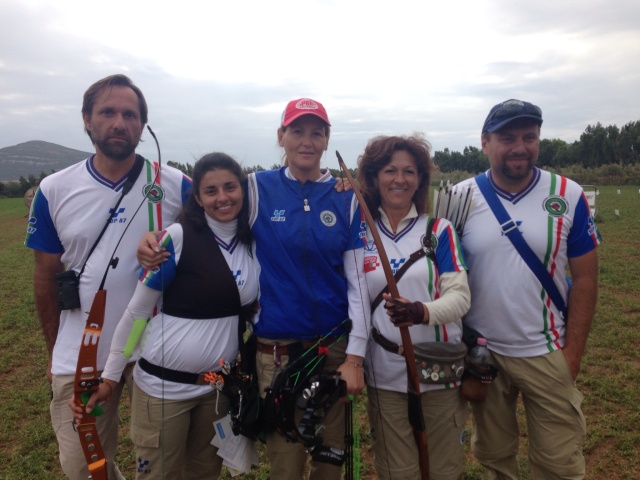 La squadra Azzurra femminile