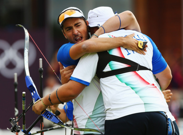 Azzurri dell’arco olimpico in ritiro a Cantalupa