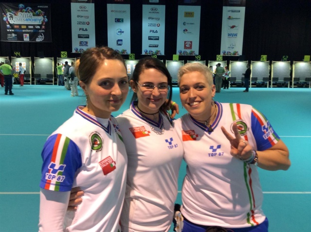 Irene Franchini, Laura Longo e Marcella Tonioli