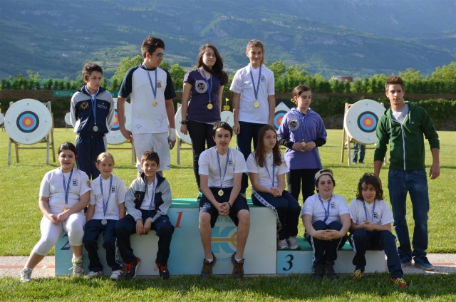 Trento: i partecipanti al Trofeo Pinocchio di Fossano