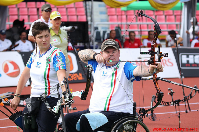 Para Archery Tournament: super Simonelli in qualifica