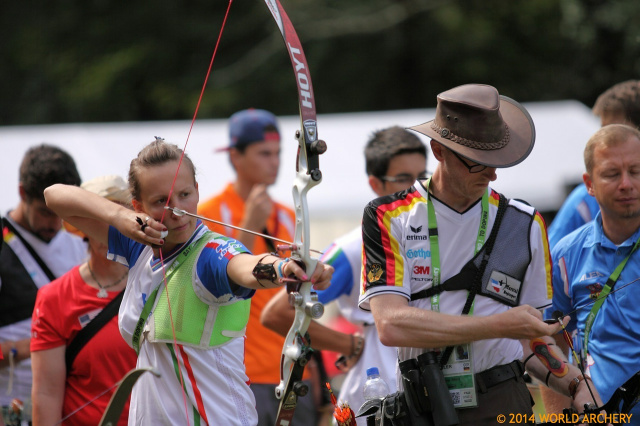 Mondiali Tiro di Campagna a Zagabria: Baldelli, Strobbe e Noceti leader dopo 144 frecce