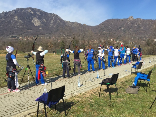 Nazionale in raduno in vista del G.P. di Maratona