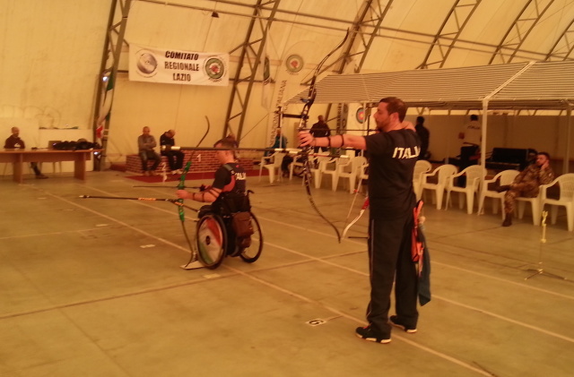 Il Tebn.Col. Fabio Tomasulo e il Ten.Col. Roberto Punzo in azione al PalaFitarco
