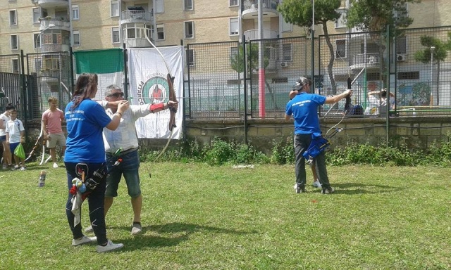 Arcieri Club Napoli a Scampia