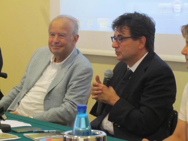 I LPRESIDENTE CIP LUCA PANCALLI E IL PROF. ANGELO FERRO