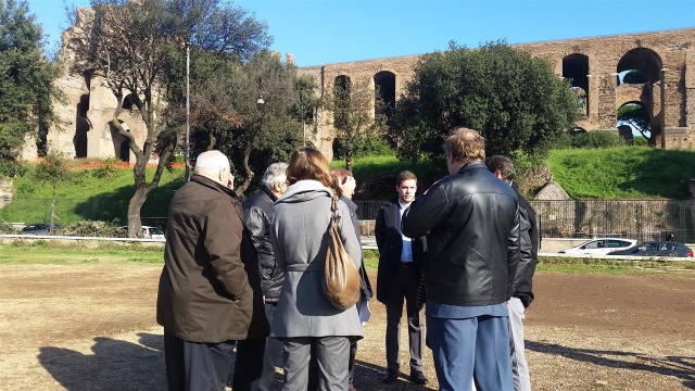 Il sopralluogo al Circo Massimo 3