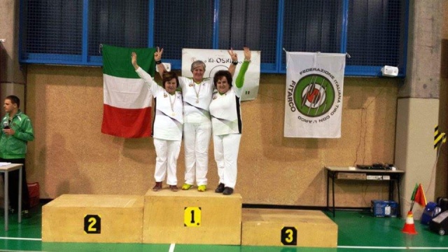 Nuovo record italiano indoor master compound a squadre