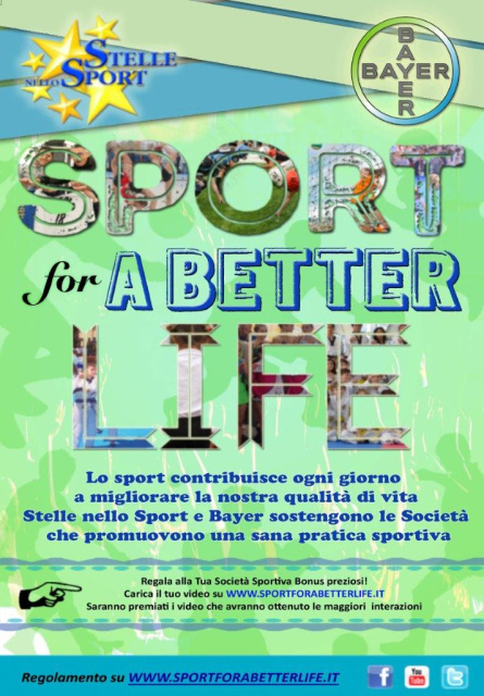Sport For a Better Life: il contest video per aiutare le società sportive