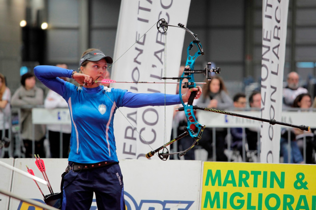 La nuova campionessa Compound Irene Franchini