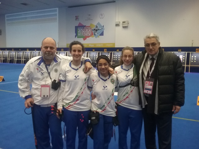 Mondiali indoor 2016: bronzo per la squadra Compound Junior femminile