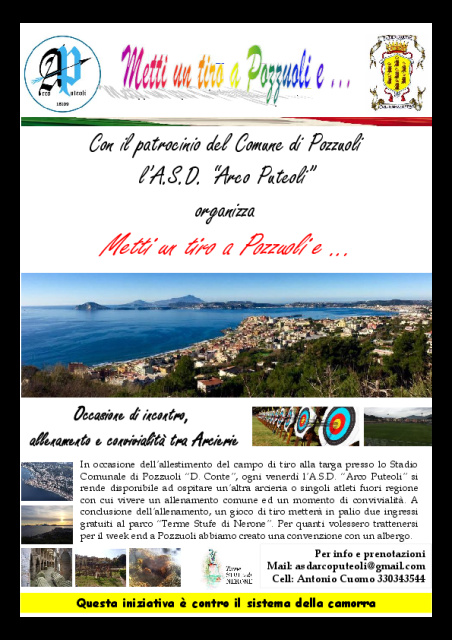 In Campania il progetto: Metti un tiro a Pozzuoli e…