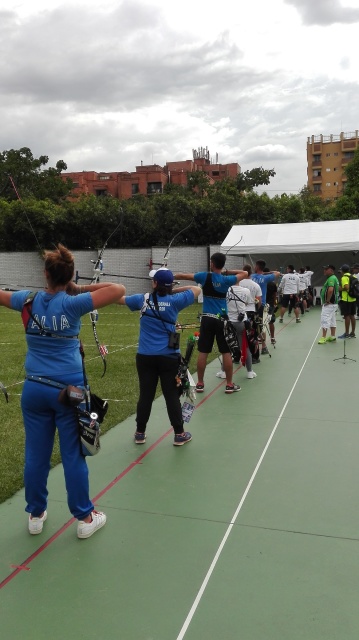 Tiri di prova per gli azzurri a Medellin