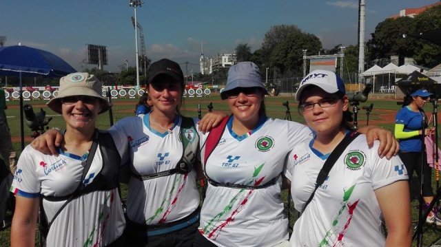 La squadra dell'arco olimpico femminile