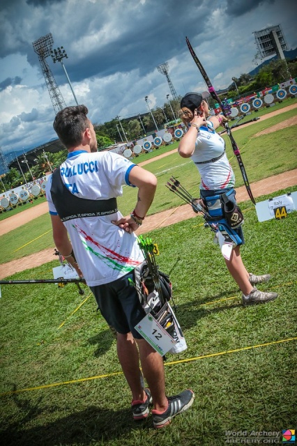 Il mixed team dell'arco olimpico