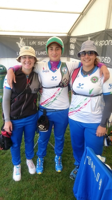 La squadra femminile dell'arco olimpico