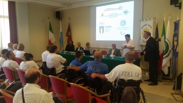 Presentati i Tricolori Targa Para-Archery di Padova