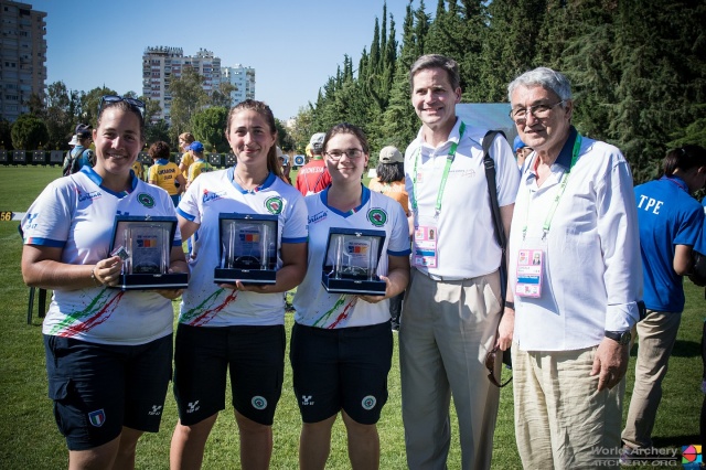 Le azzurre che hanno conquistato la qualificazione a squadre