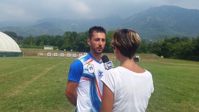 Mauro Nespoli intervistato dal Tg1