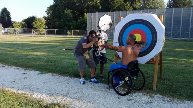 Gli azzurri Para-Archery in raduno a Padova