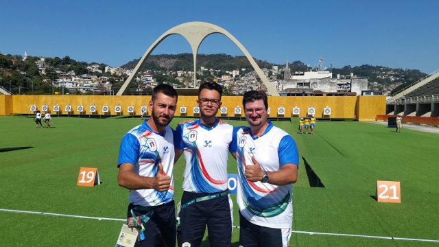 La squadra olimpica maschile a Rio