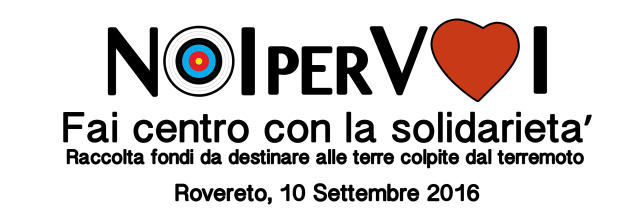 Arco e solidarietà: il 10 settembre a Rovereto gara con raccolta fondi per le vittime del terremoto