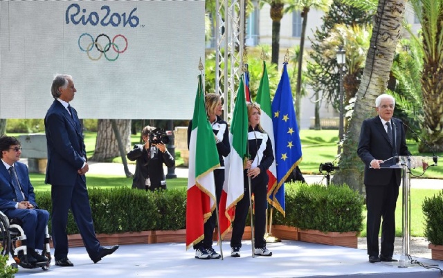 Domani i medagliati Olimpici e Paralimpici al Quirinale