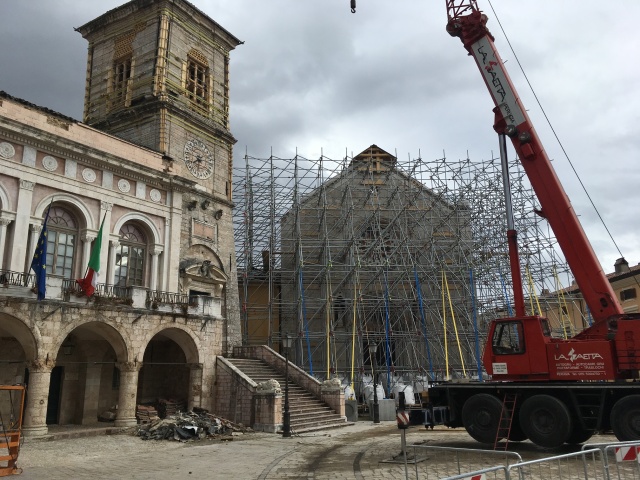 La visita degli Arcieri Città di Terni a Norcia