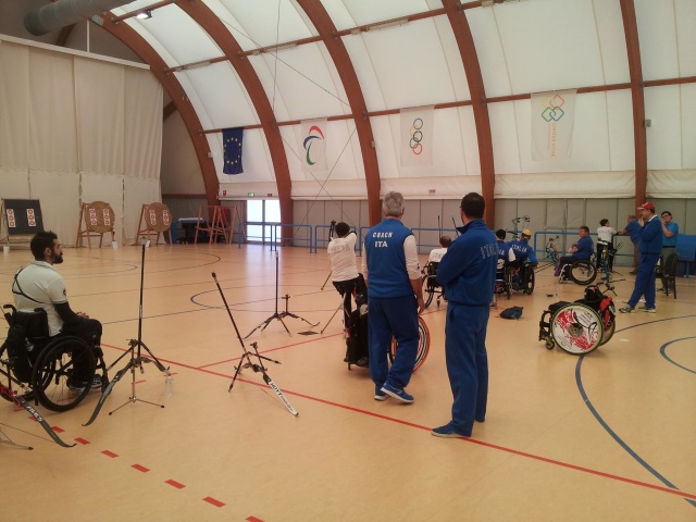 La Nazionale Para-Archery in raduno a Padova
