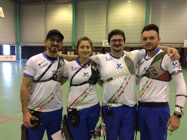 Gli azzurri dell'olimpico